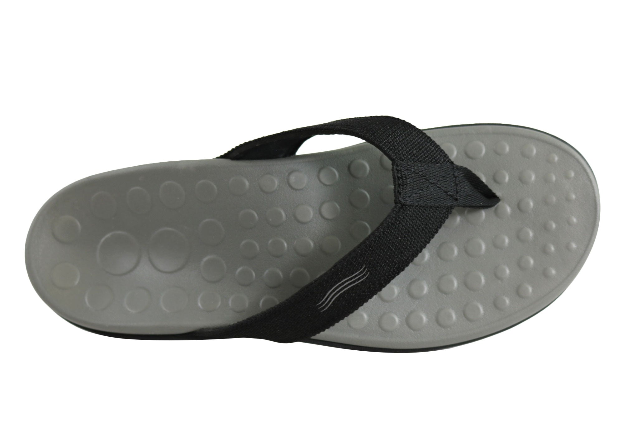 Scholl Orthaheel Wave II Womens Comfort Orthotic Thongs With Support