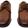 Hush Puppies Cale Mens Wide Fit Comfort Leather Lace Up Dress Shoes