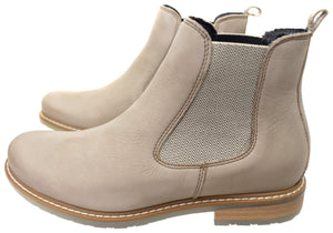 Tamaris Able Womens Comfortable Leather Chelsea Ankle Boots