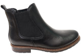 Tamaris Able Womens Comfortable Leather Chelsea Ankle Boots