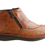 Cabello Comfort 5250-27 Womens Leather Boots Made In Turkey