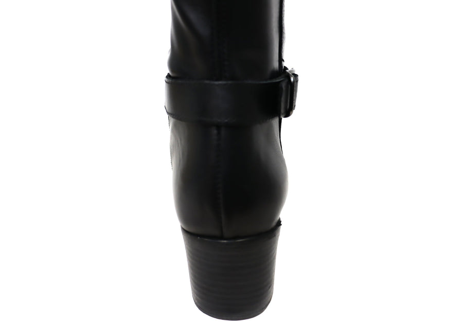 Tamaris Abigail Womens Comfortable Leather Knee High Boots