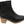 Hush Puppies Superb Womens Leather Comfortable Mid Heel Ankle Boots