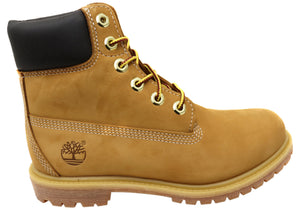 Timberland Womens Comfortable Leather 6 Inch Premium Waterproof Boots