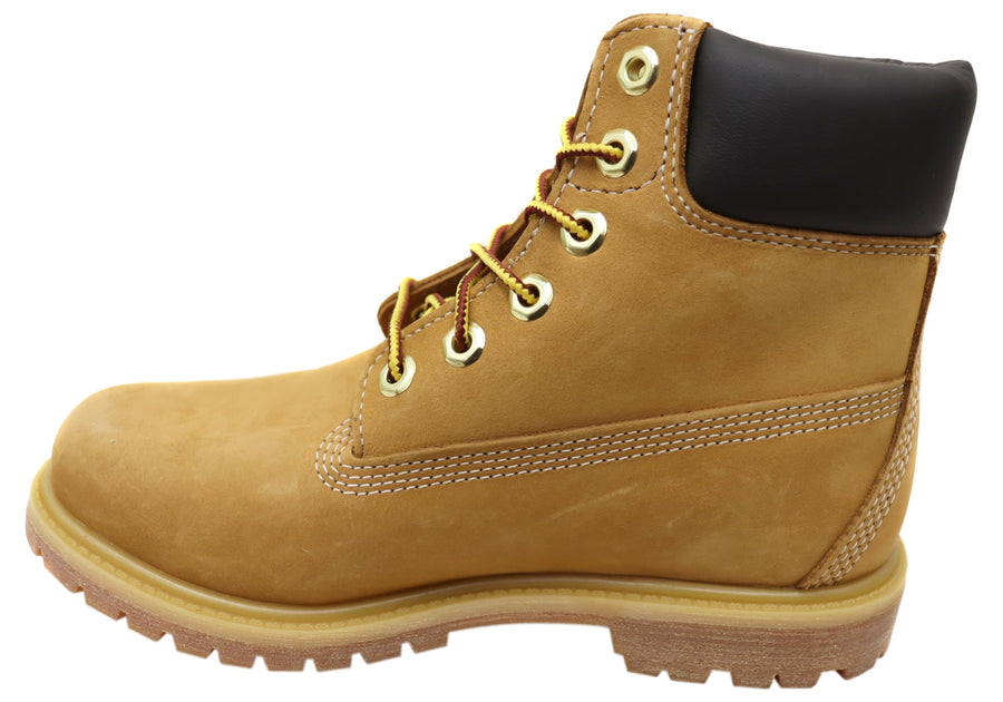 Timberland Womens Comfortable Leather 6 Inch Premium Waterproof Boots