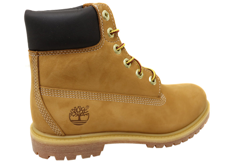 Timberland Womens Comfortable Leather 6 Inch Premium Waterproof Boots