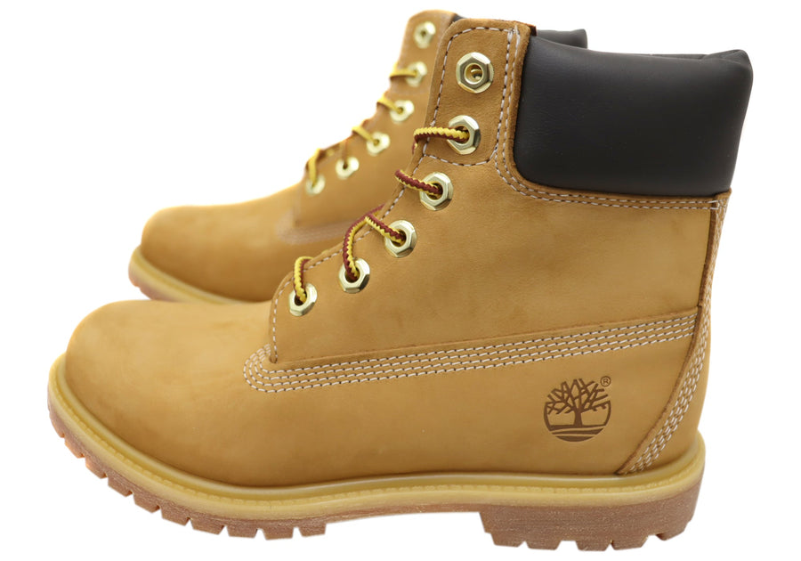 Timberland Womens Comfortable Leather 6 Inch Premium Waterproof Boots