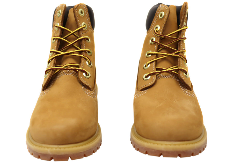 Timberland Womens Comfortable Leather 6 Inch Premium Waterproof Boots