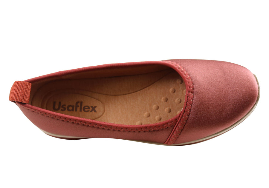 Usaflex Viviann Womens Comfortable Shoes Made In Brazil