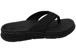 Skechers Mens GO Consistent Penthouse Comfortable Thongs Sandals