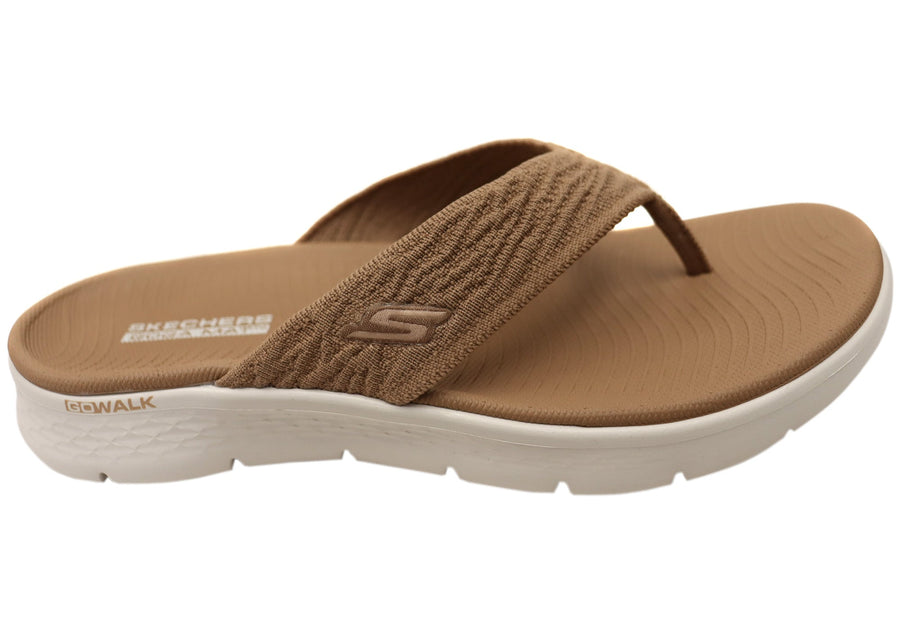 Skechers Womens GOwalk Flex Sandal Splendor Comfortable Thongs