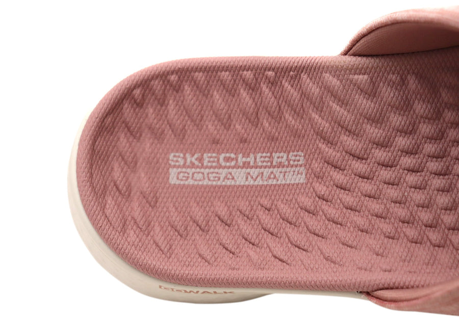 Skechers Womens GOwalk Flex Sandal Impressed Slides Sandals