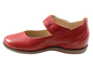 Bottero Simonee Womens Comfortable Leather Shoes Made In Brazil