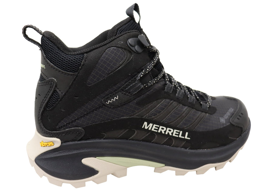 Merrell Womens Moab Speed 2 Mid Gore Tex Comfortable Lace Up Boots