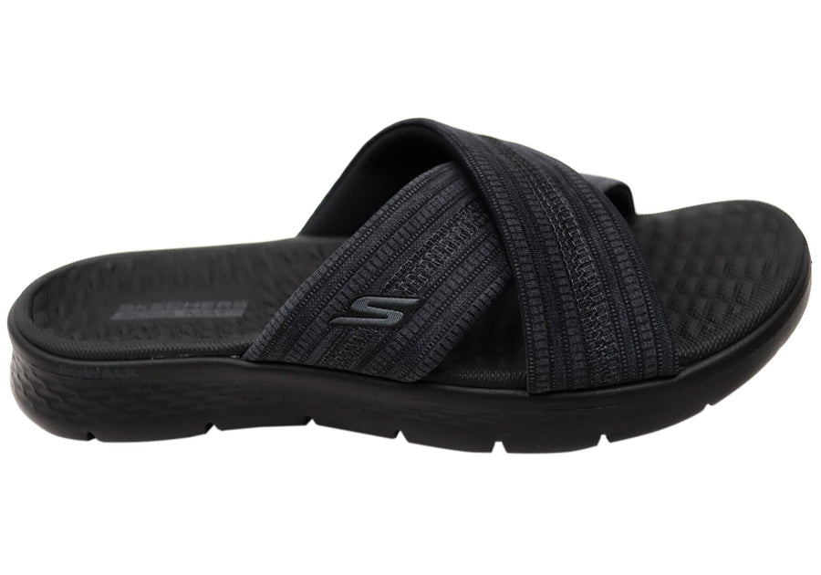 Skechers Womens GOwalk Flex Sandal Impressed Slides Sandals