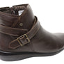 Perlatto Pindera Womens Comfortable Leather Ankle Boots Made In Brazil