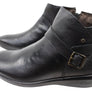 Perlatto Pindera Womens Comfortable Leather Ankle Boots Made In Brazil