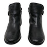 Perlatto Penny Womens Comfortable Leather Ankle Boots Made In Brazil