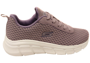 Skechers Womens BOBS Sport B Flex Swift Flair Comfortable Shoes