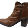 Perlatto Hilton Womens Comfortable Leather Ankle Boots Made In Brazil