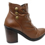 Perlatto Hilton Womens Comfortable Leather Ankle Boots Made In Brazil