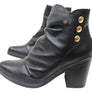 Perlatto Hilton Womens Comfortable Leather Ankle Boots Made In Brazil