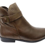 Perlatto Penny Womens Comfortable Leather Ankle Boots Made In Brazil