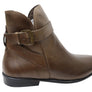 Perlatto Penny Womens Comfortable Leather Ankle Boots Made In Brazil