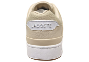 Lacoste Women Leather Lace Up Court Cage 2 123 Sneakers