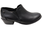 Planet Shoes Denna Womens Comfortable Leather Low Heel Shoes