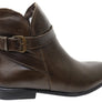 Perlatto Penny Womens Comfortable Leather Ankle Boots Made In Brazil