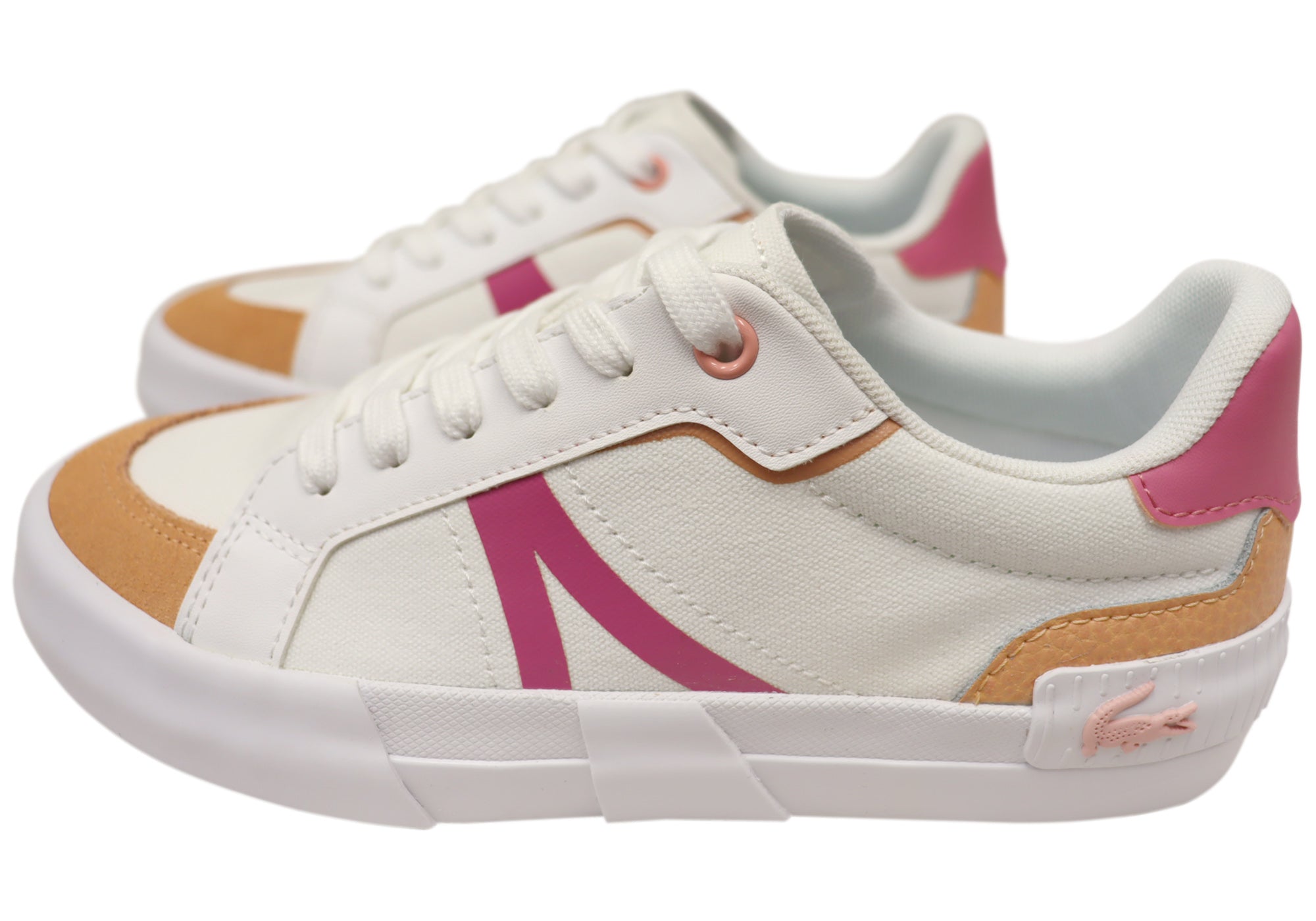 Lacoste Women Comfortable L004 Colorblock Sneakers