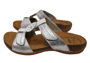 Scholl Orthaheel Alison Womens Comfortable Slides Sandals