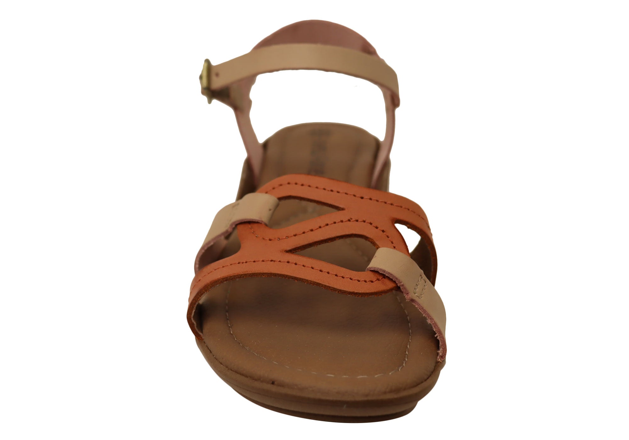 New Face Leni Womens Comfortable Leather Sandals Made In Brazil