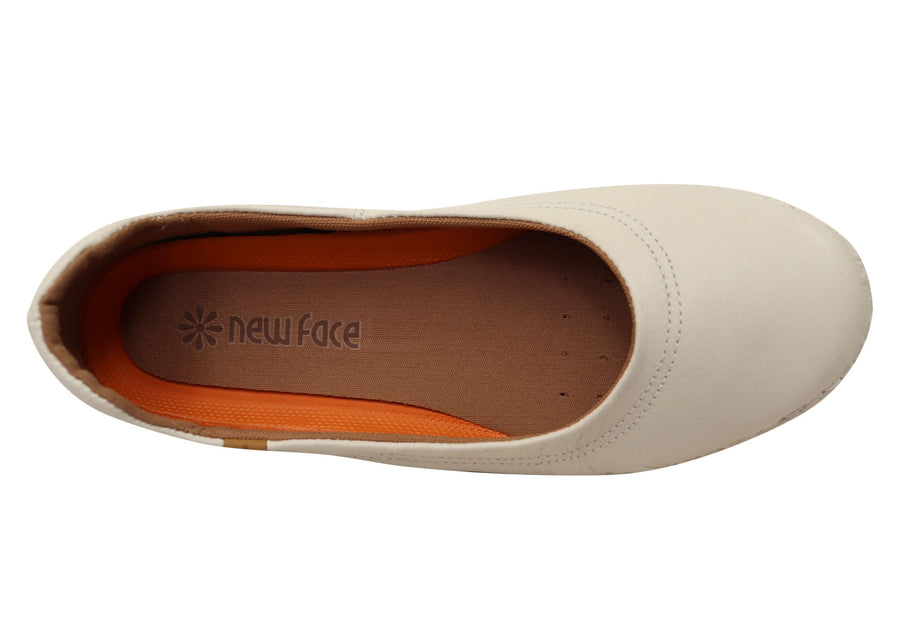 New Face Louise Womens Comfortable Leather Shoes Made In Brazil