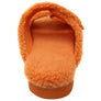 Hush Puppies Fluffy Womens Comfortable Open Toe Slippers