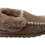 Hush Puppies Shaggy Womens Comfortable Moccasin Slippers