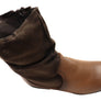 Perlatto Lucia Womens Brazilian Comfortable Leather Mid Calf Boots