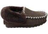 Hush Puppies Shaggy Mens Comfortable Moccasin Slippers