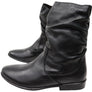 Perlatto Lucia Womens Brazilian Comfortable Leather Mid Calf Boots