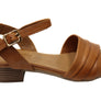 Cabello Comfort Yenice Womens Comfortable European Leather Sandals