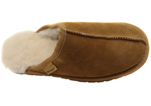 Hush Puppies Loch Mens Comfortable Open Back Slippers