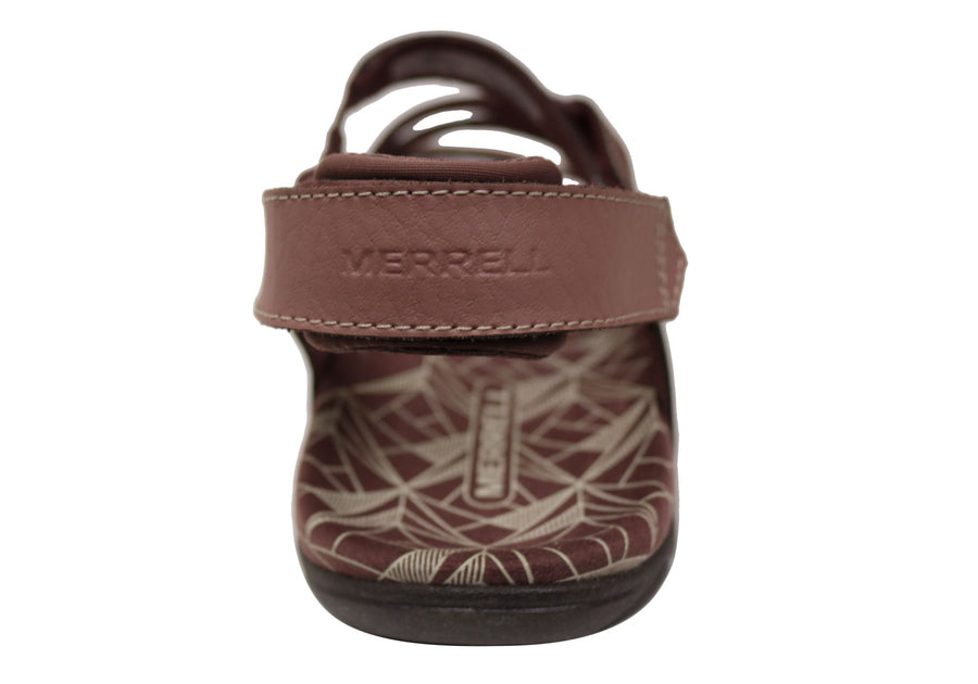 Merrell Womens Sandspur Rose Convert Comfortable Leather Sandals