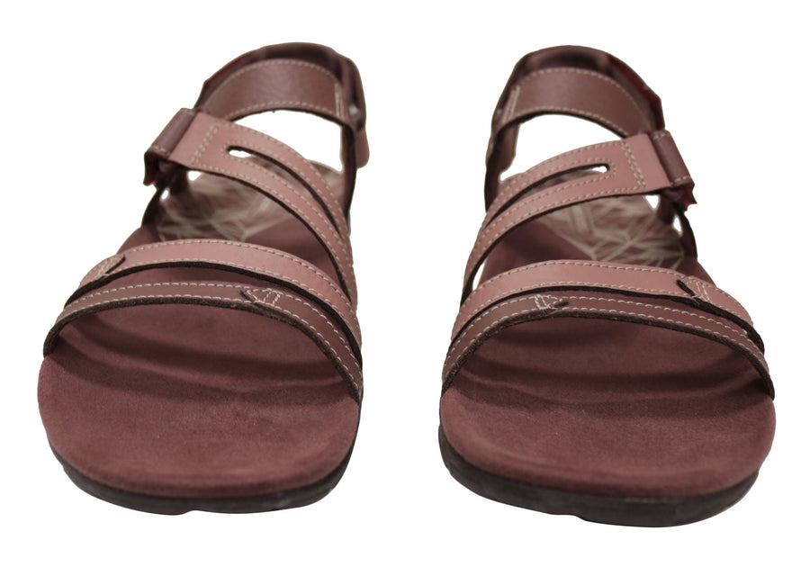 Merrell women's sandspur hot sale rose leather sandals