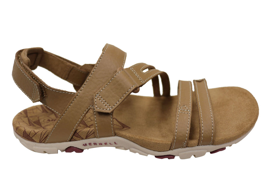 Merrell Womens Sandspur Rose Convert Comfortable Leather Sandals