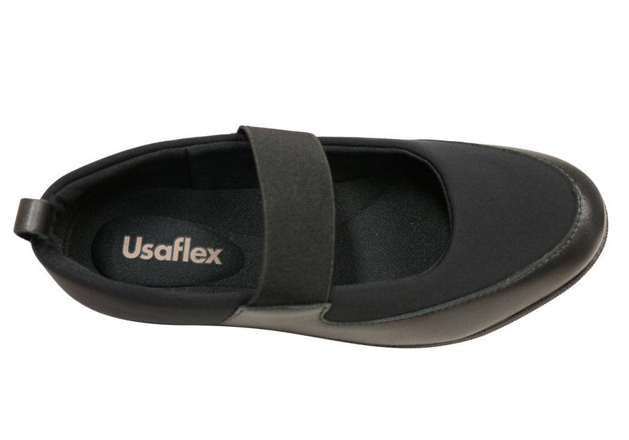 Usaflex Wendi Womens Comfortable Mary Jane Shoes Made In Brazil