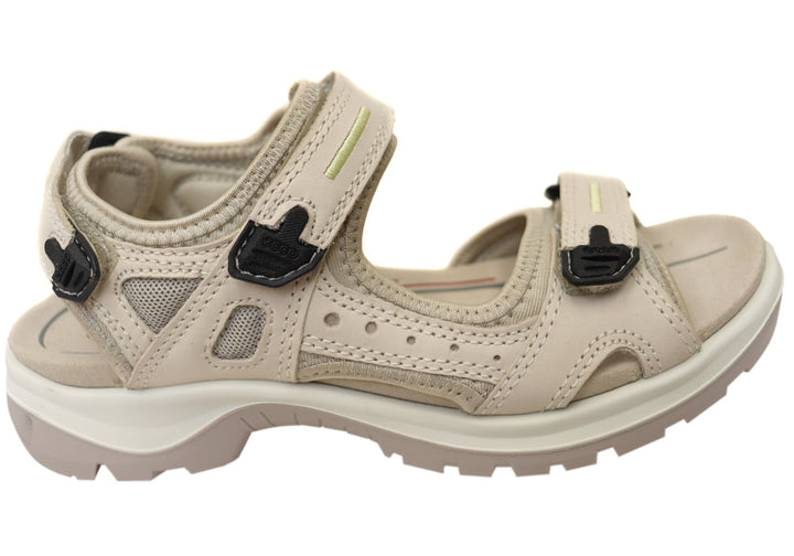 ECCO Womens Offroad Comfort Leather Adjustable Sandals