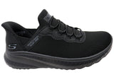 Skechers Womens Slip Ins Work Squad Chaos Slip Resistant Work Shoes