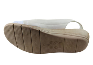 Comfortflex Keepler Womens Comfortable Wedge Sandals Made In Brazil