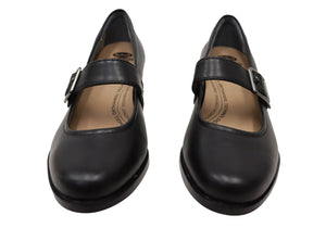 Scholl Orthaheel Hope Womens Comfortable Leather Heels